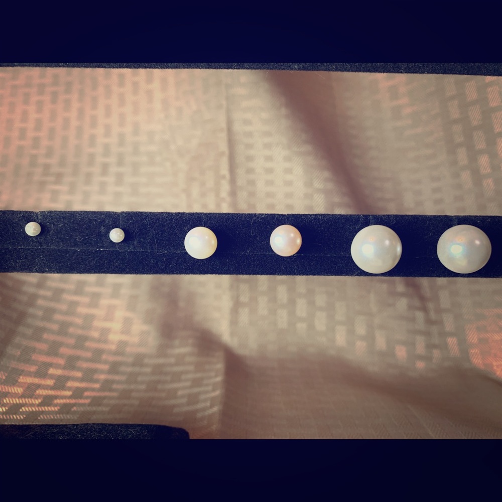 Faux Pearl Earrings Collection
